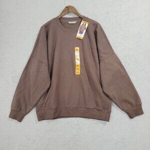 NEW Tuff Athletics Women's XXL Crewneck Sweatshirt Cotton // 26PT